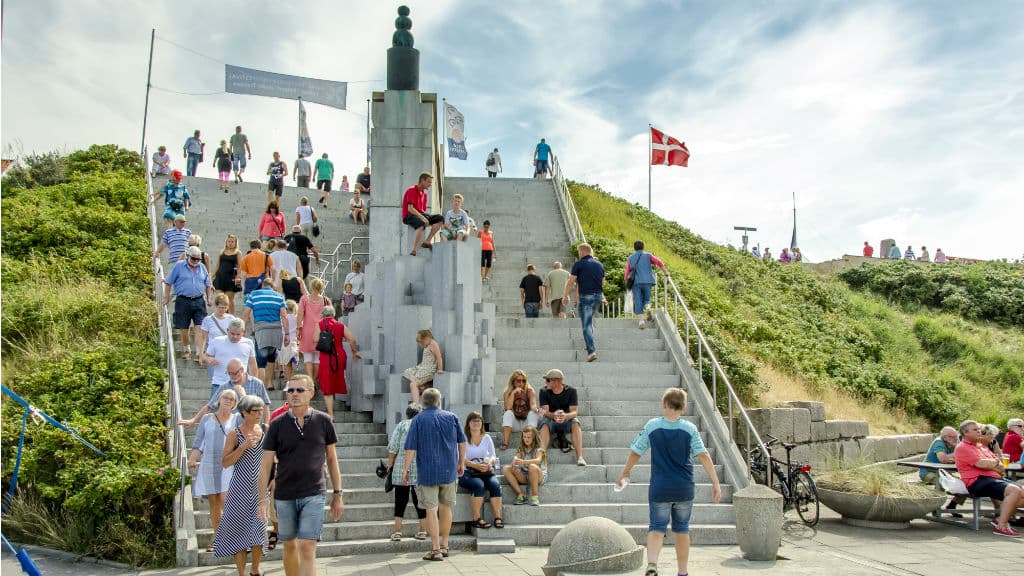 Trappen (Treppe zw der Stadt und dem Hafen)
