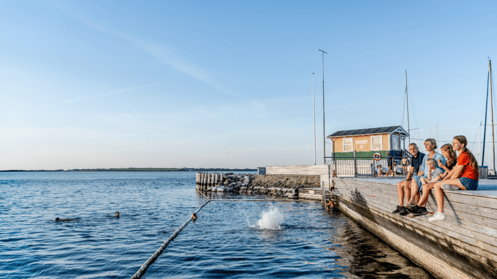 Das Hafenbad in Løgstør